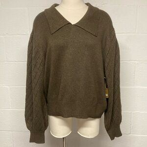 NWT Ryegrass Sweater Military Olive